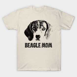 Beagle Mom - Beagle Dog Mom T-Shirt